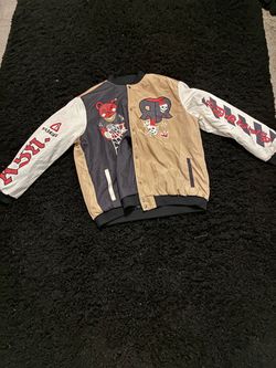 Graphic Bomber Jacket Streetwear