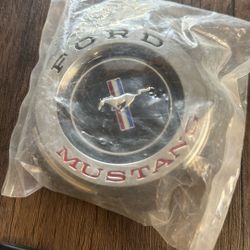 65 Mustang Gas Cap Original On a sealed Plastic Never opened 