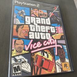 Grand Theft Auto Vice City For Ps2