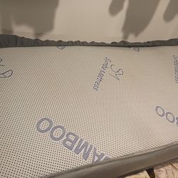 Bamboo twin size bed