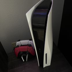 Ps5 Disk Edition With 2 Controllers And Charging Station