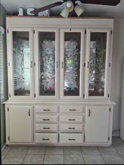 White China Cabinet