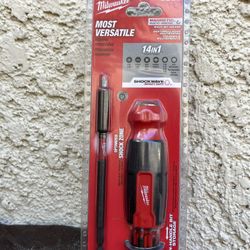 New Milwaukee 14 in 1 Magnetic Multi Bit Driver