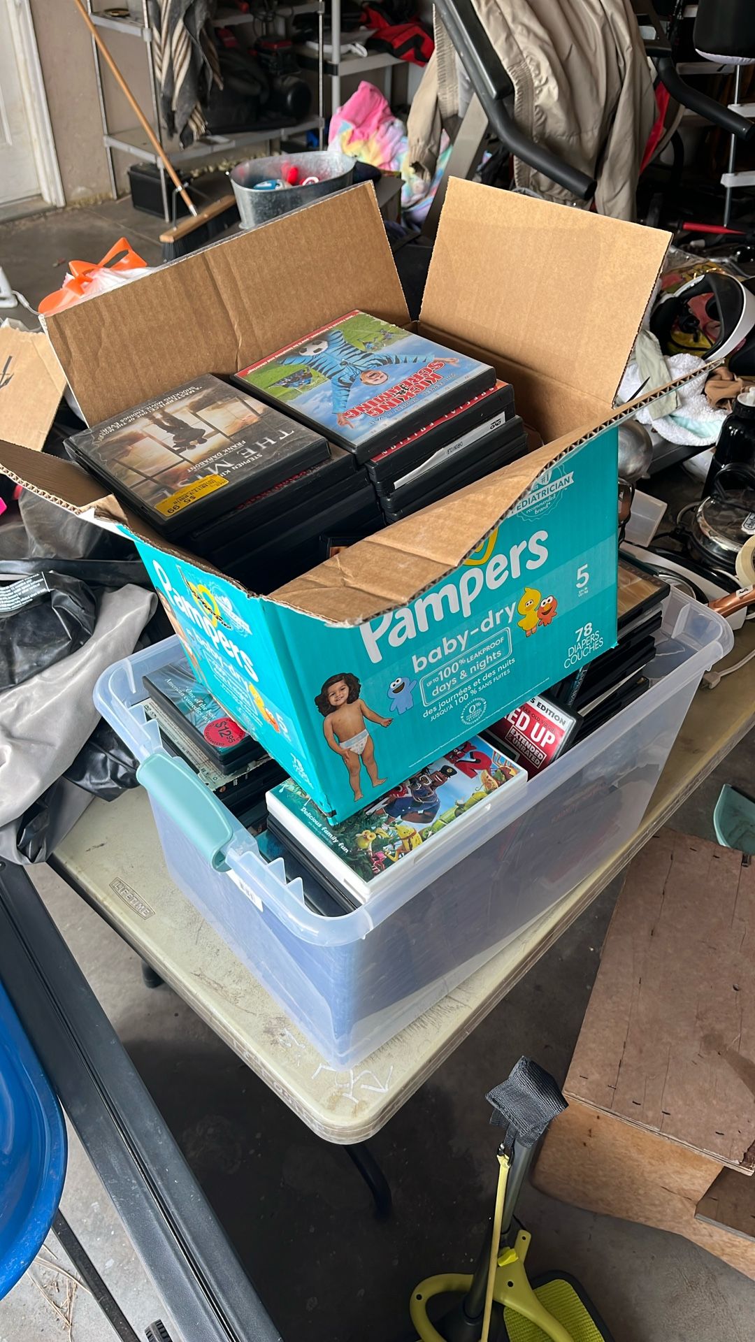 Box Of DVDs