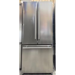 🔥FORNO Refrigerator Standard-Depth 17.5-cu ft 29- in Wide • French Door & Ice Maker