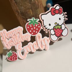 Custom Cake Toppers