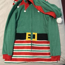 Cat & Jack Elf Sleeper Size 8 Unisex