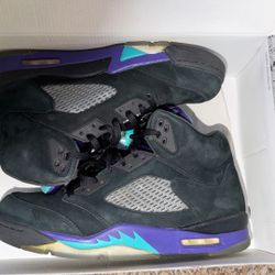 Jordan 5 retro black grape 2013