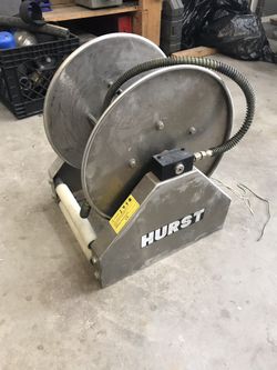 Hurst stainless steel hydraulic hose reel