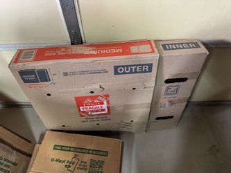 Home Depot Medium TV Moving Box