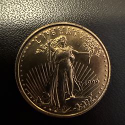1999 Dancing Liberty/ Eagle Coin 