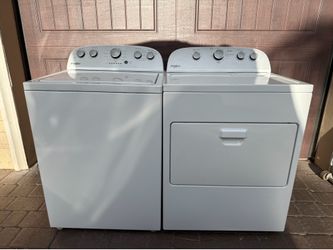 LIKE NEW WHIRLPOOL WASHER AND DRYER