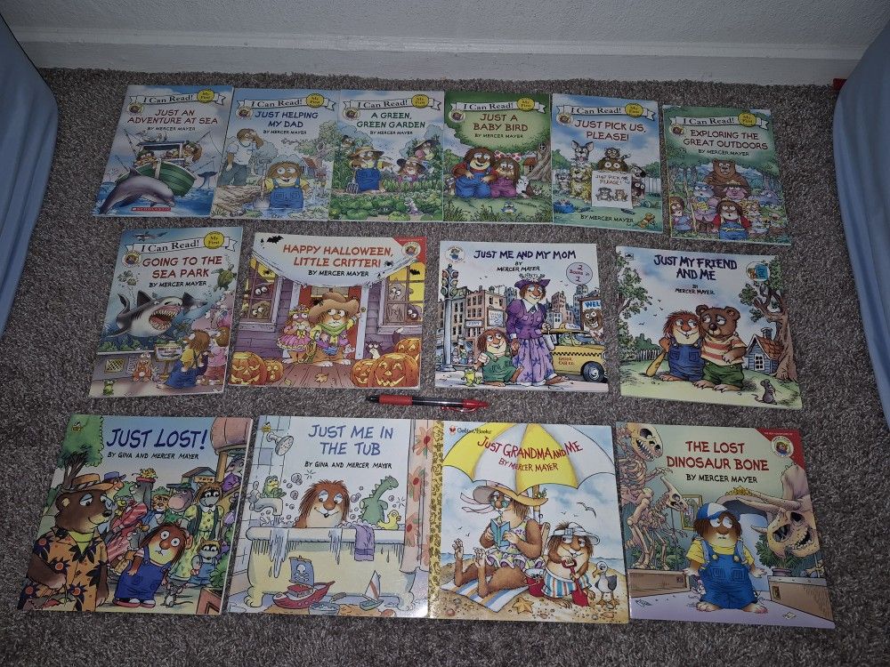 Kids Books $1, Critter, Pete, Splat, Clifford ets