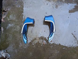 1967 - 68 Ford Mustang Rear Fender Extensions End Caps