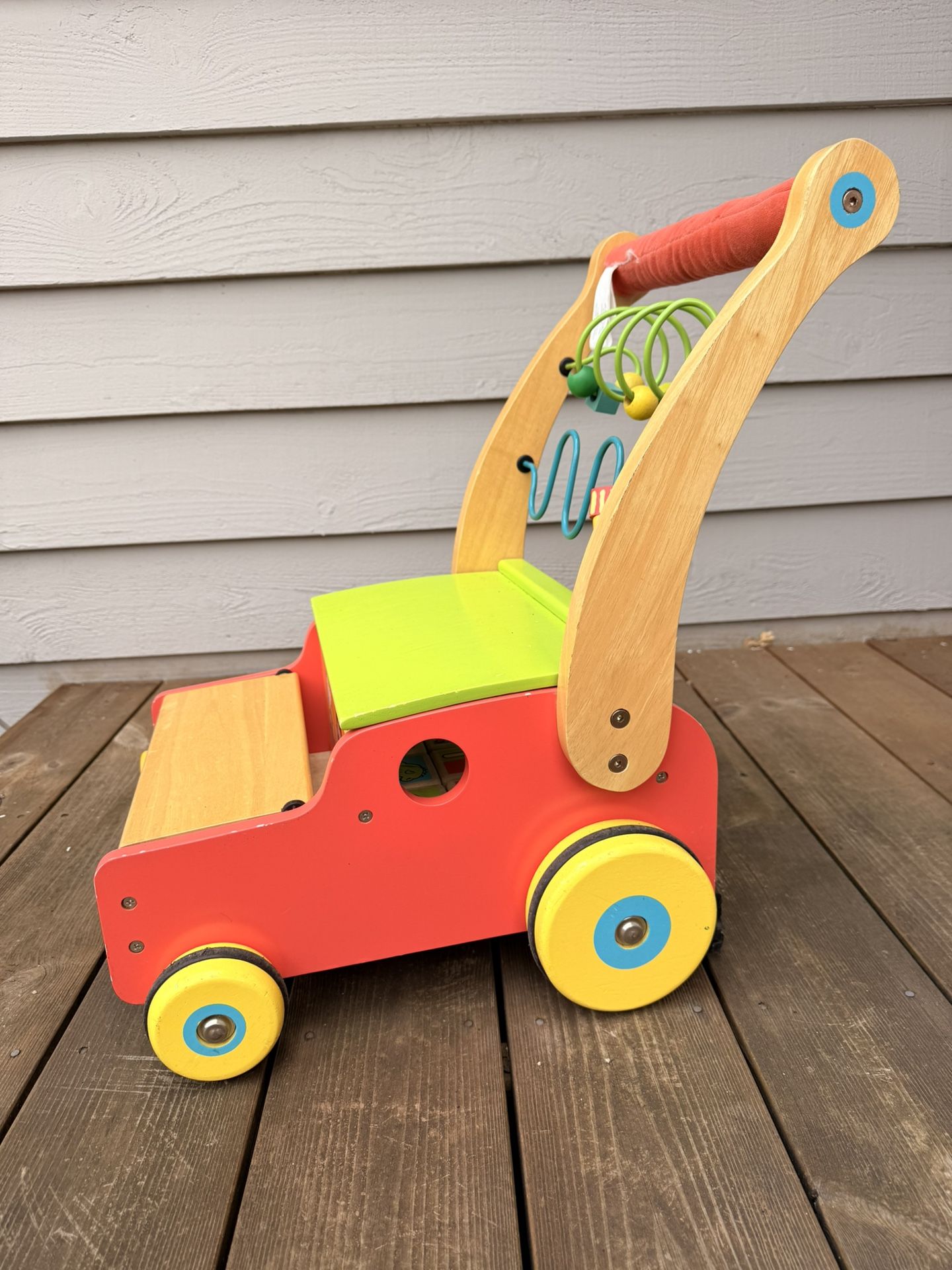 Toddler Push Wagon
