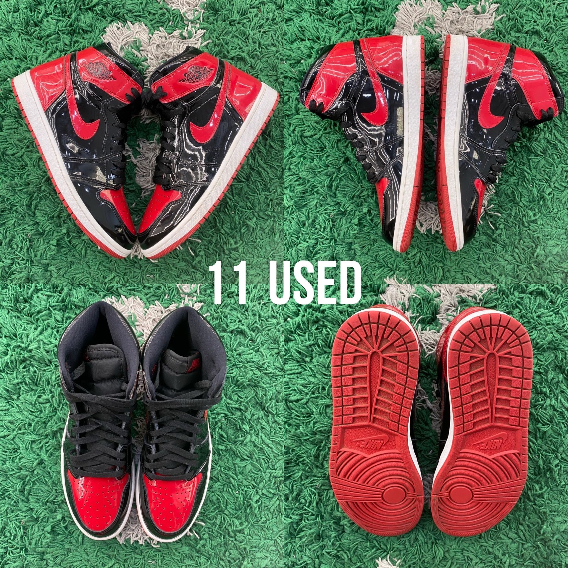 Air Jordan 1 Bred Patent 