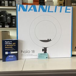 Nanlite Halo 18 Inch Ring Light (Located In Downey, CA)
