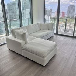 New White Cloud Couch Sectional Sofa