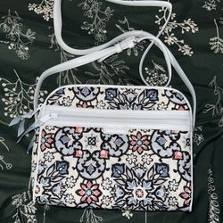 Vera Bradley Slim Crossbody Bag – Charleston Garden (Retired Pattern)