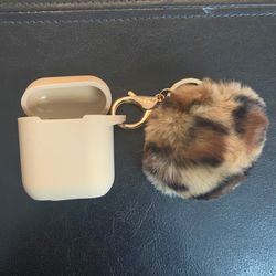 Luxury Airpods Cases With Furry Ball (Multiple Colors)