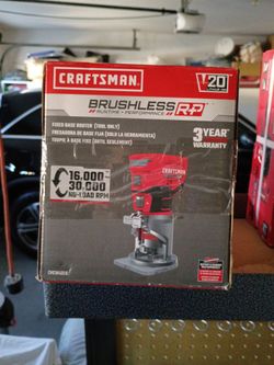 Craftsman brushless 20 volt fix base router