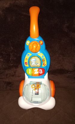 Vtech "Pop and Count" toddler play vacume AS IS (MISSING the balls!) batteries are included