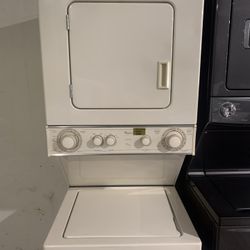 Whirlpool Cream Stackable Unit 
