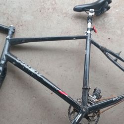 TREK 7.5...... FRAME ,SEAT,AND FORKS.  