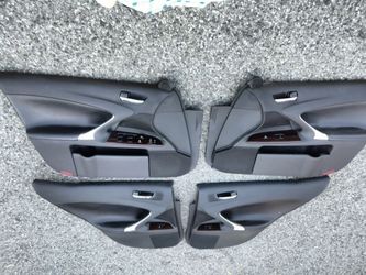 2006-2012 Lexus ls Series complete door Panels with windows refrigerator assembly OEM.