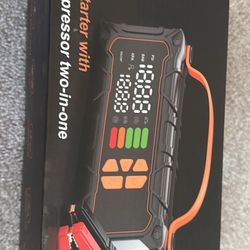 Brand New Jumper Starer With Air Compressor