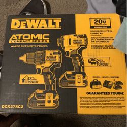 Dewalt atomic compact series 20 V max