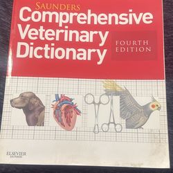 Comprehensive veterinary dictionary