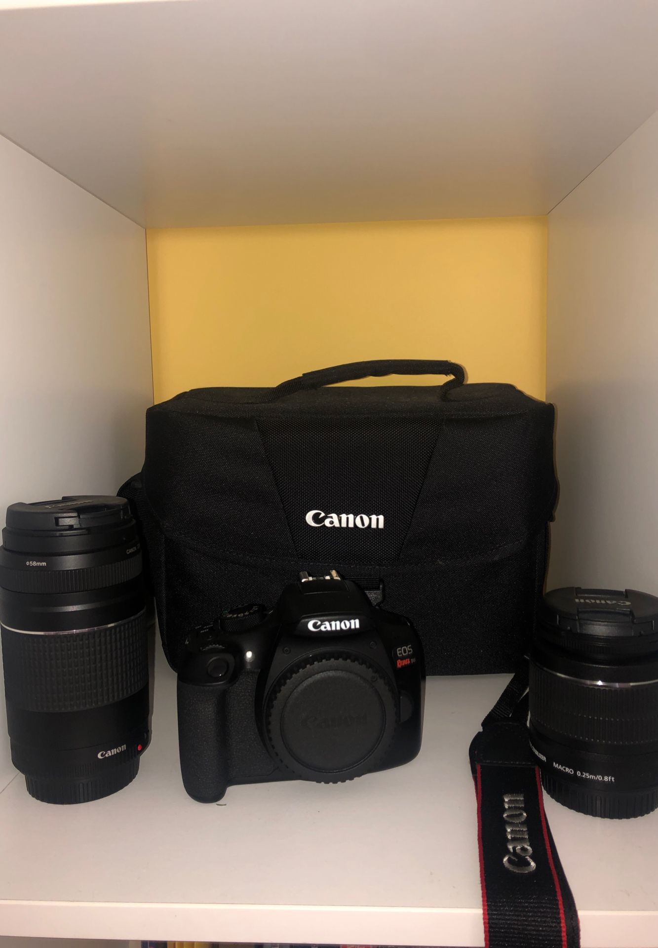 Canon EOS Rebel T6 camera kit