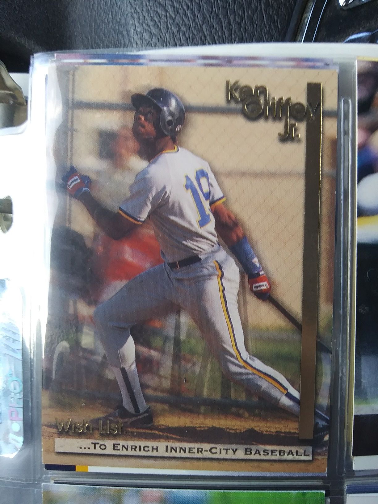 Ken Giffey Jr set of 3 cards
