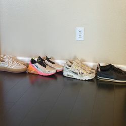 Women’s Athletic Shoes; Sneakers; Workout. Nike, Adidas. Casual. 