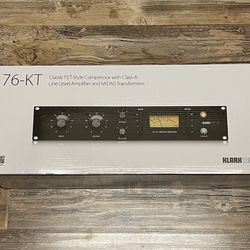 Klark KT76 1176 Style Analog Rack Compressor 