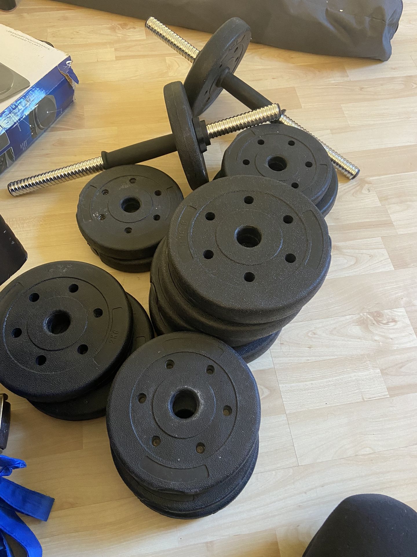 Adjustable Weights Upto 66 Pounds