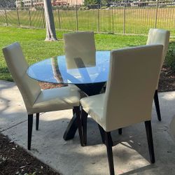 Glass Dining Room Table 