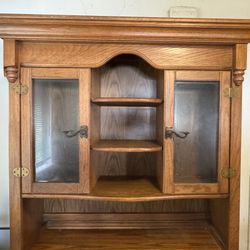 Pulaski Oak Hutch 