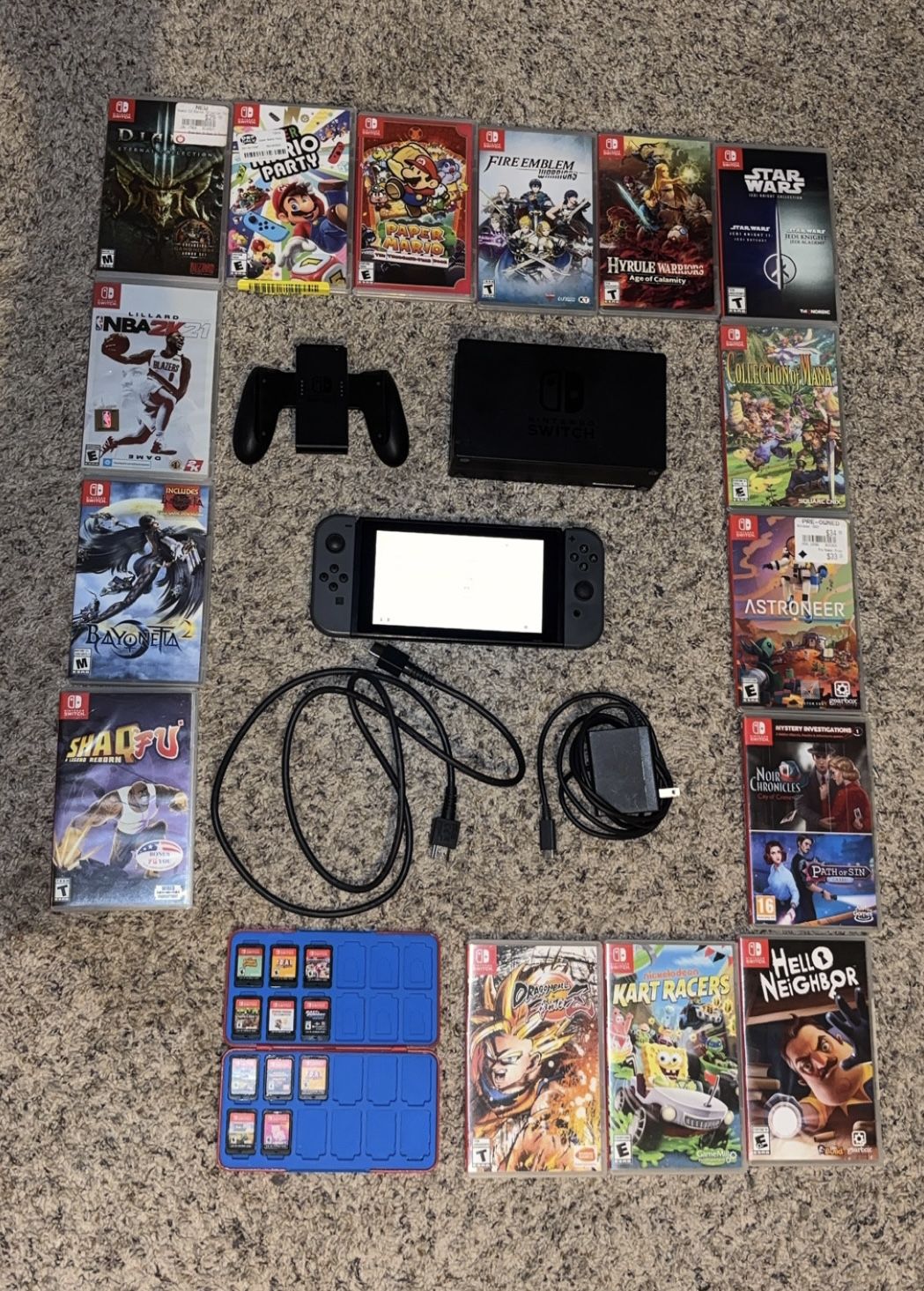 Nintendo Switch And Games ! (Check Description)