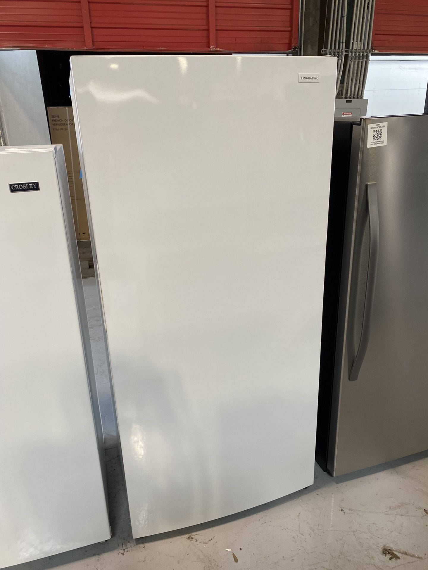 White Freestanding Upright Freezer - 20 Cu. Ft.