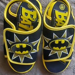 Batman Boys Sandals. Size 11/12