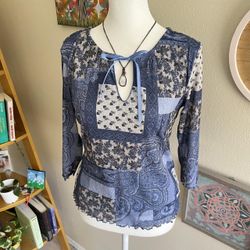 y2k floral top and skirt bundle 