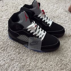 Black Metallic Reimagined 5’s