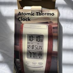 Atomic Thermo Clock