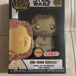 Obi-Wan Kenobi SE Chase Pin Target Exclusive Funko Pop