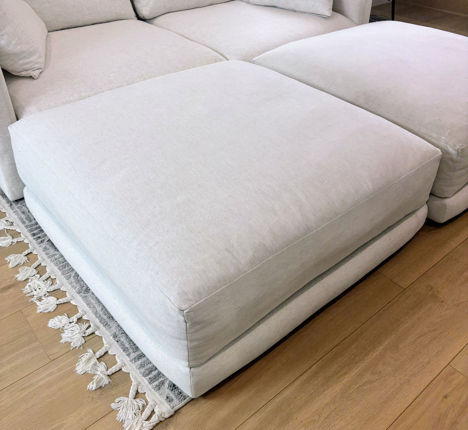  Oversized Ottoman - Living Spaces - Excellent Condition