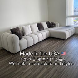 $1999 Brand New Oversized Sectional Made In The USA 🇺🇸 (Read Description Below)