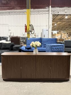 24 in. Accent Cabinet Office Storage Cabinet with 3 Shelves and Press Spring Doors durable construction(Walnut)💰180$  🔥🔥🔥Second Location : 🌸1627 