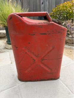 Vintage Military Jerry Can.